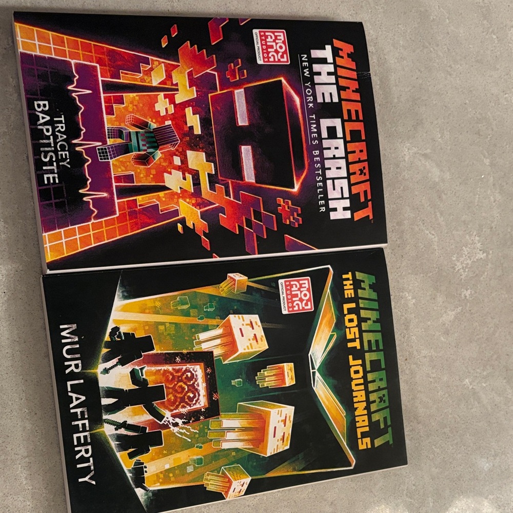 Minecraft Books Set
